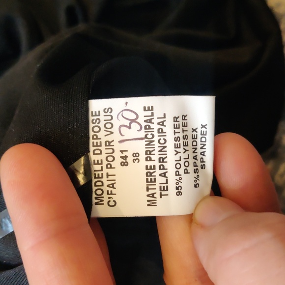 New!C' faitPourVousParis black velvet lace dress bell shape long sleeves Goth Bo - Picture 13 of 14